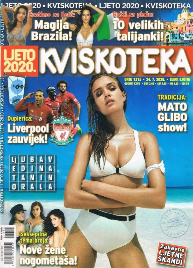 KVISKOTEKA magazine side cover Issue 1315 24 July 2020