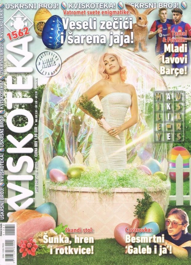 KVISKOTEKA magazine side cover Issue 1562 18 April 2025