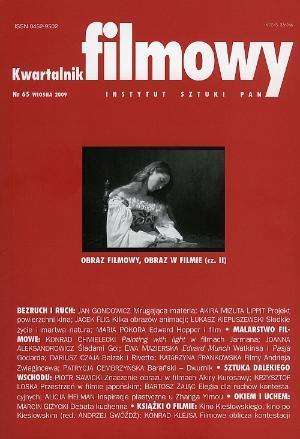 KWARTALNIK FILMOWY magazine side cover Issue 65 Spring 2009
