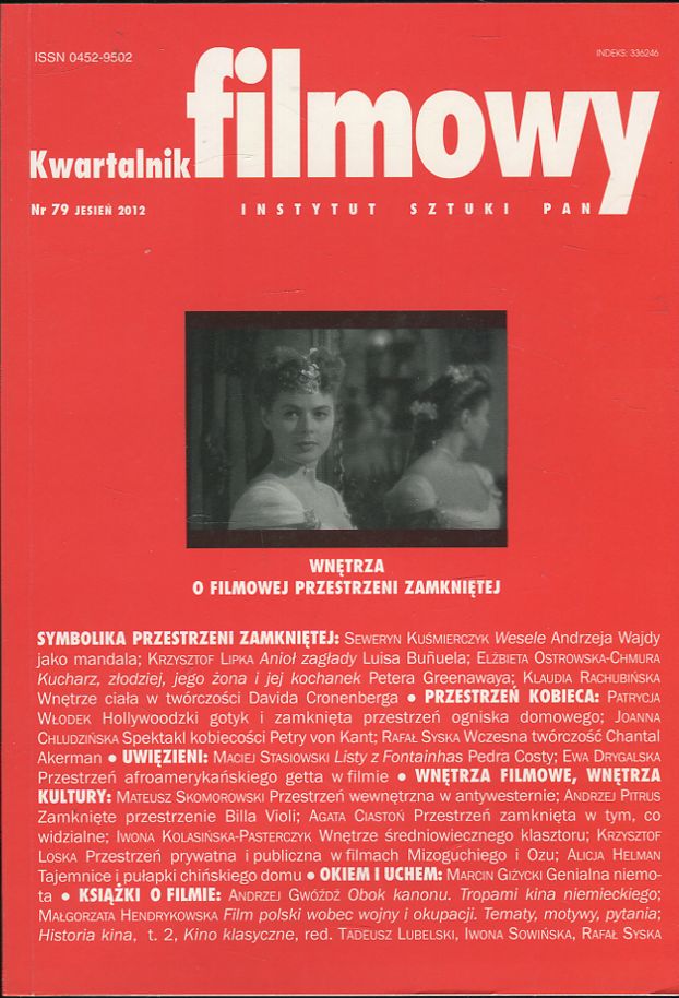 KWARTALNIK FILMOWY magazine side cover Issue 79 Autumn 2012