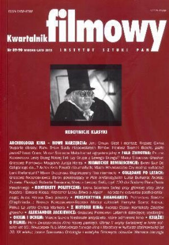 KWARTALNIK FILMOWY magazine side cover Issue 89/90 Summer 2015