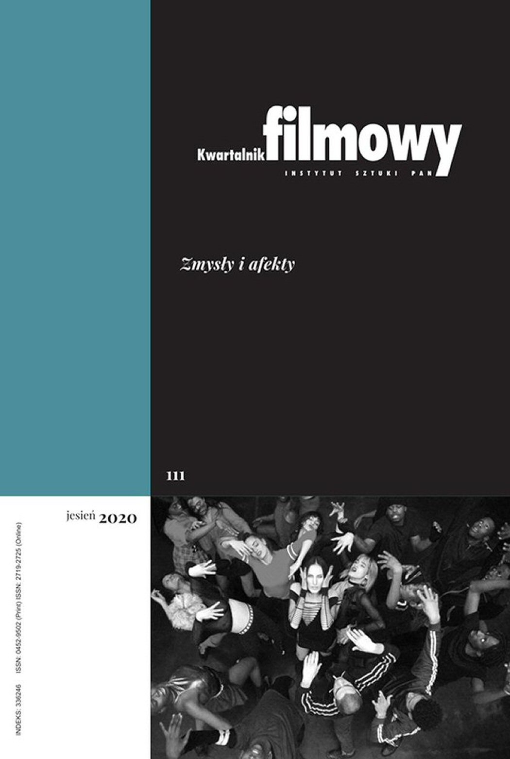 KWARTALNIK FILMOWY magazine side cover Issue 111 Fall 2020