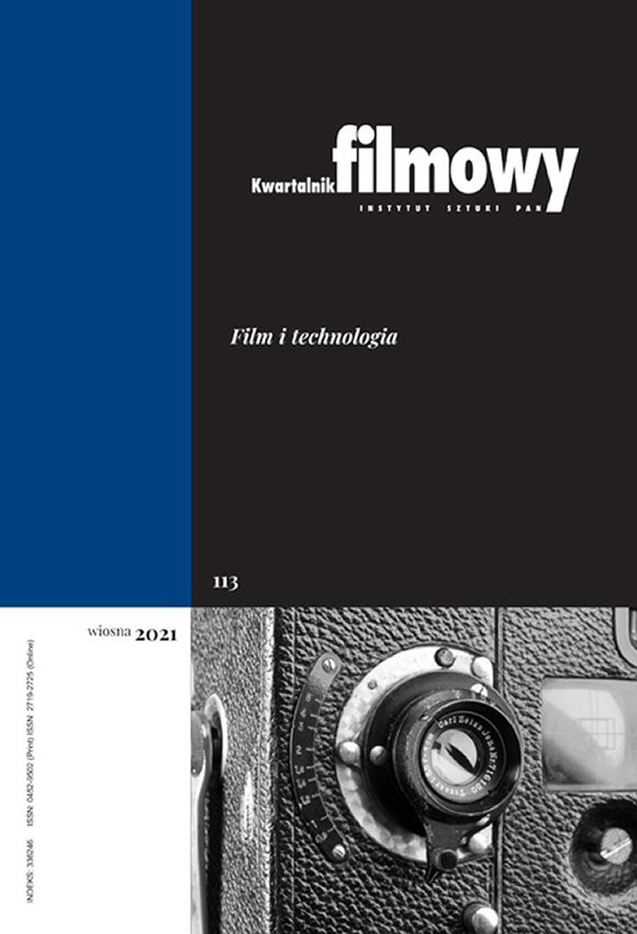 KWARTALNIK FILMOWY magazine side cover Issue 113 Spring 2021