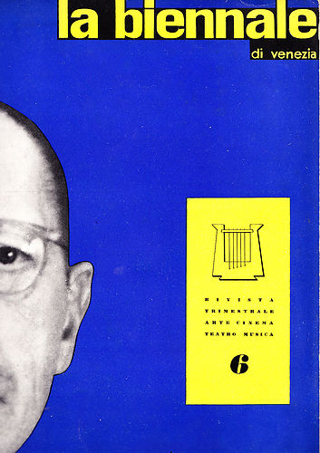 BIENNALE magazine side cover Issue 6  1951