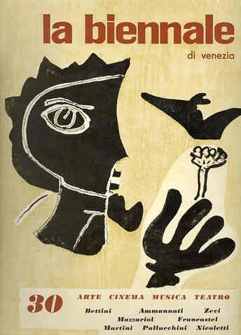 BIENNALE magazine side cover Issue 30 January/February/March 1958