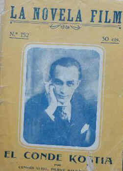 LA NOVELA FILM magazine side cover Issue 152  