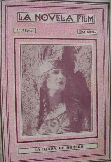 LA NOVELA FILM magazine side cover Issue 37  