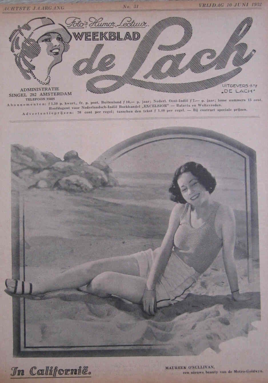 LACH | DE magazine side cover Issue 31 10 June 1932