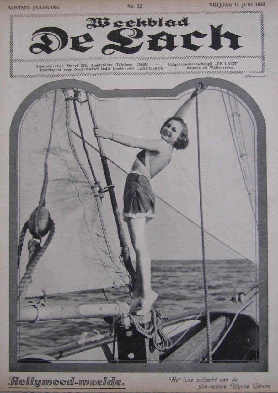LACH | DE magazine side cover Issue 32 17 June 1932
