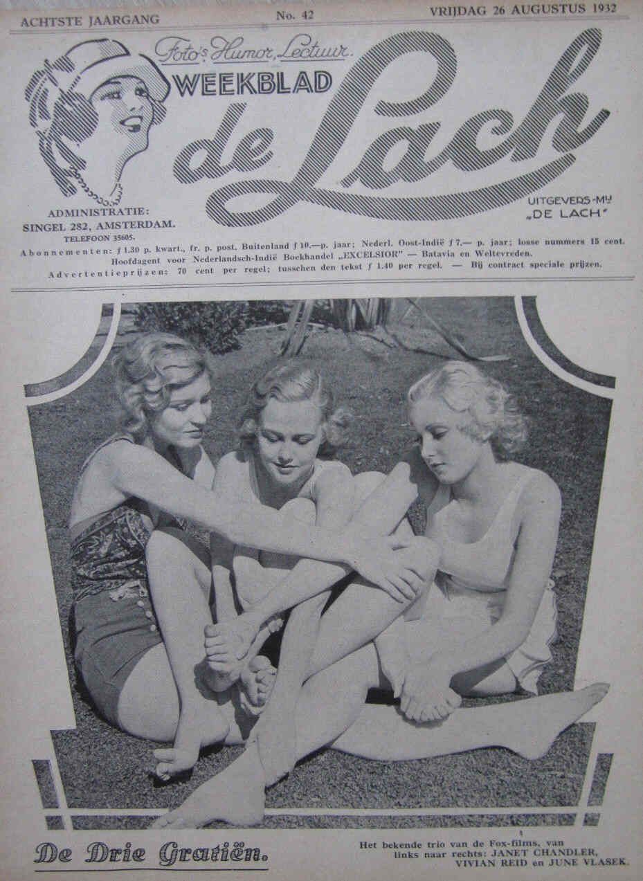 LACH | DE magazine side cover Issue 42 26 August 1932