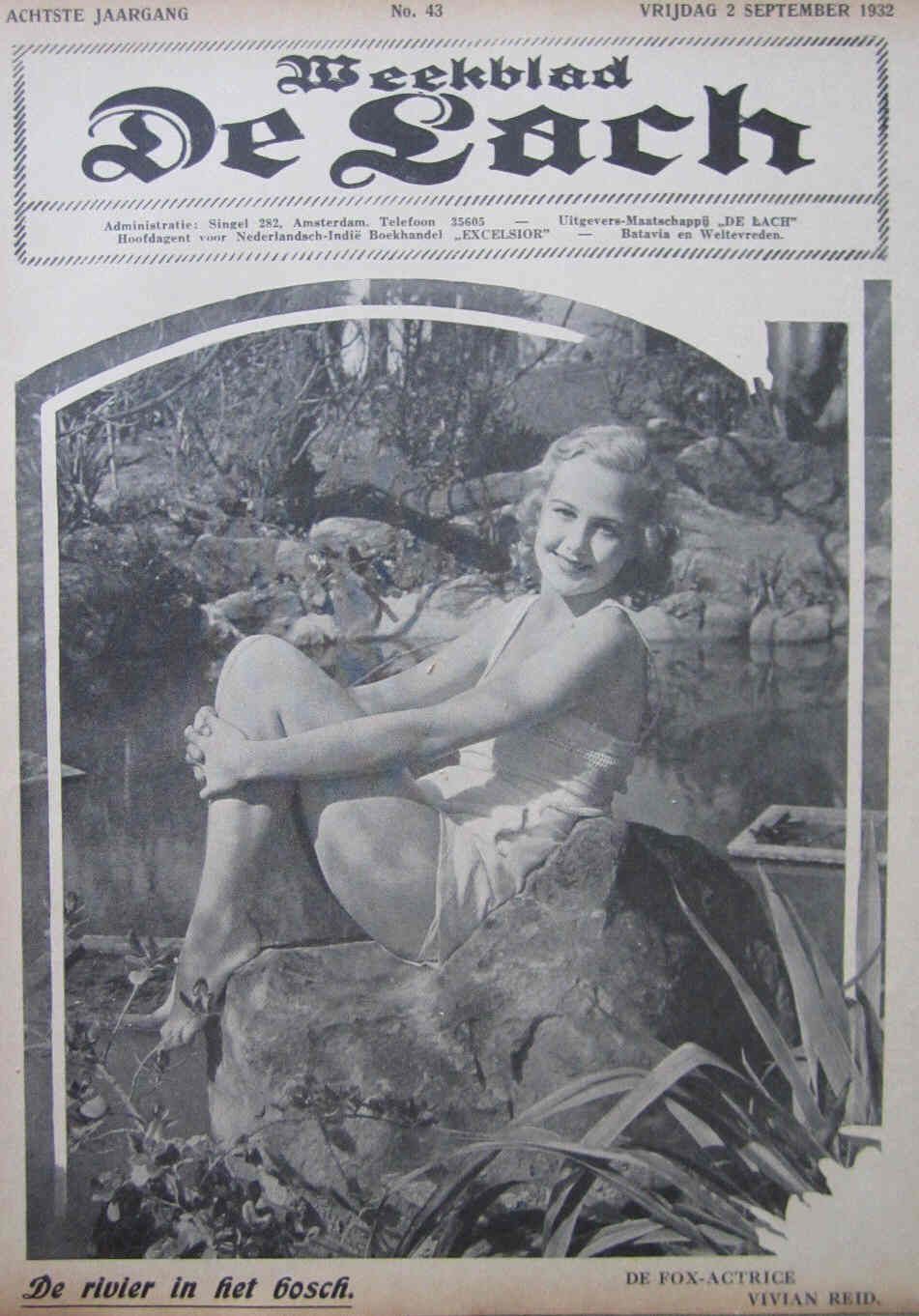 LACH | DE magazine side cover Issue 43 2 September 1932