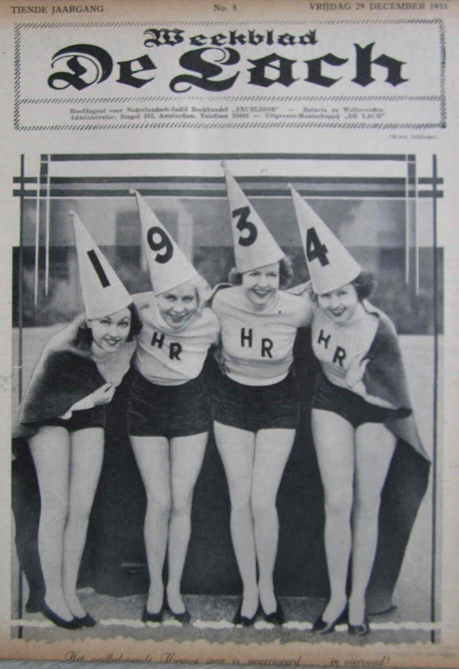 LACH | DE magazine side cover Issue 8. 29 December 1933