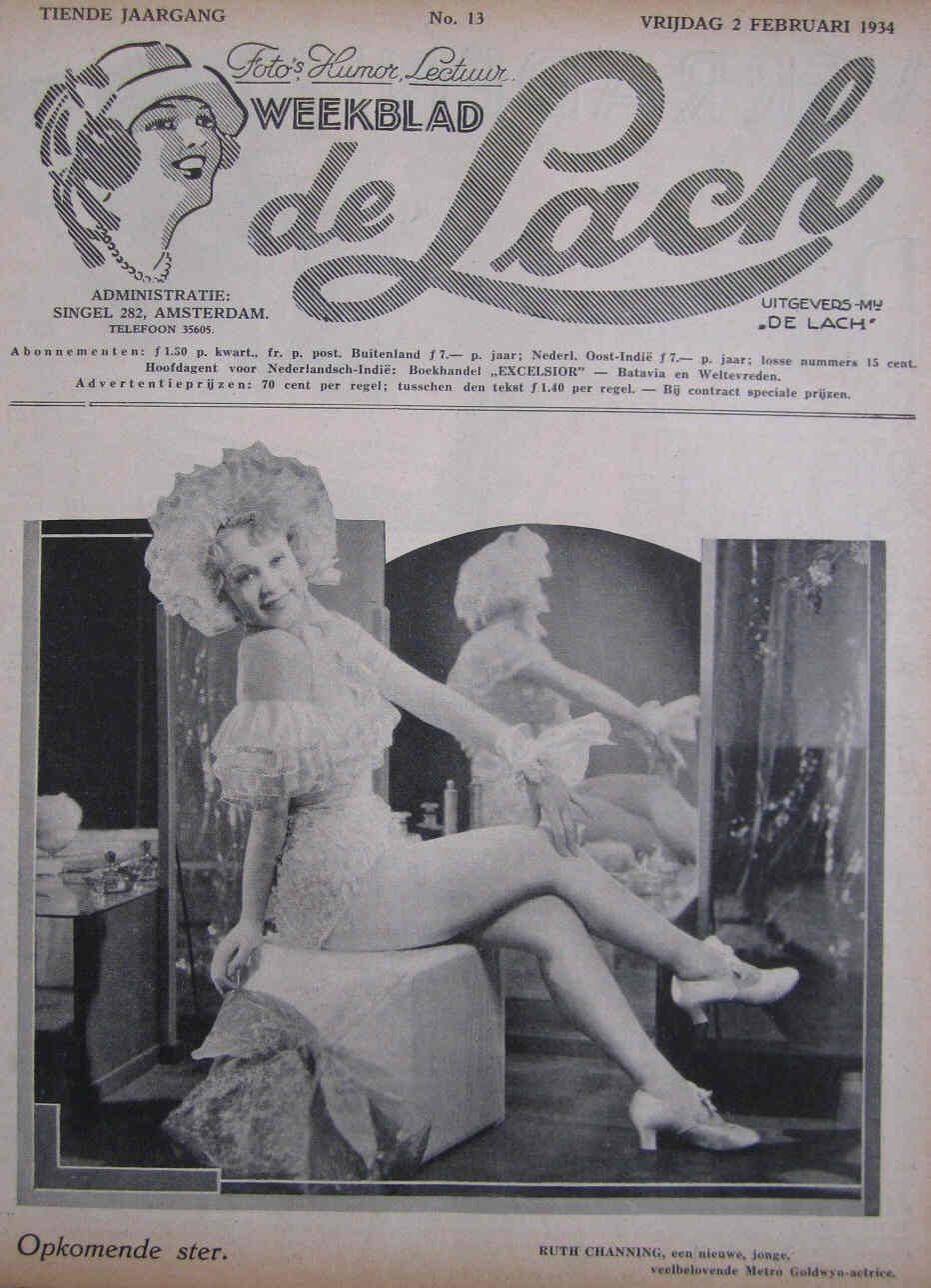 LACH | DE magazine side cover Issue 13 2 February 1934