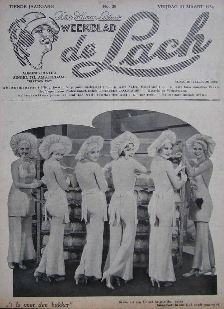 LACH | DE magazine side cover Issue 20 23 March 1934