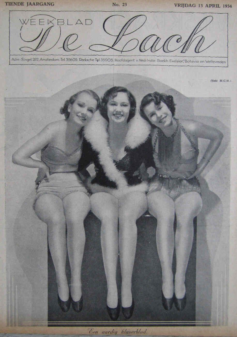 LACH | DE magazine side cover Issue 23 13 April 1934