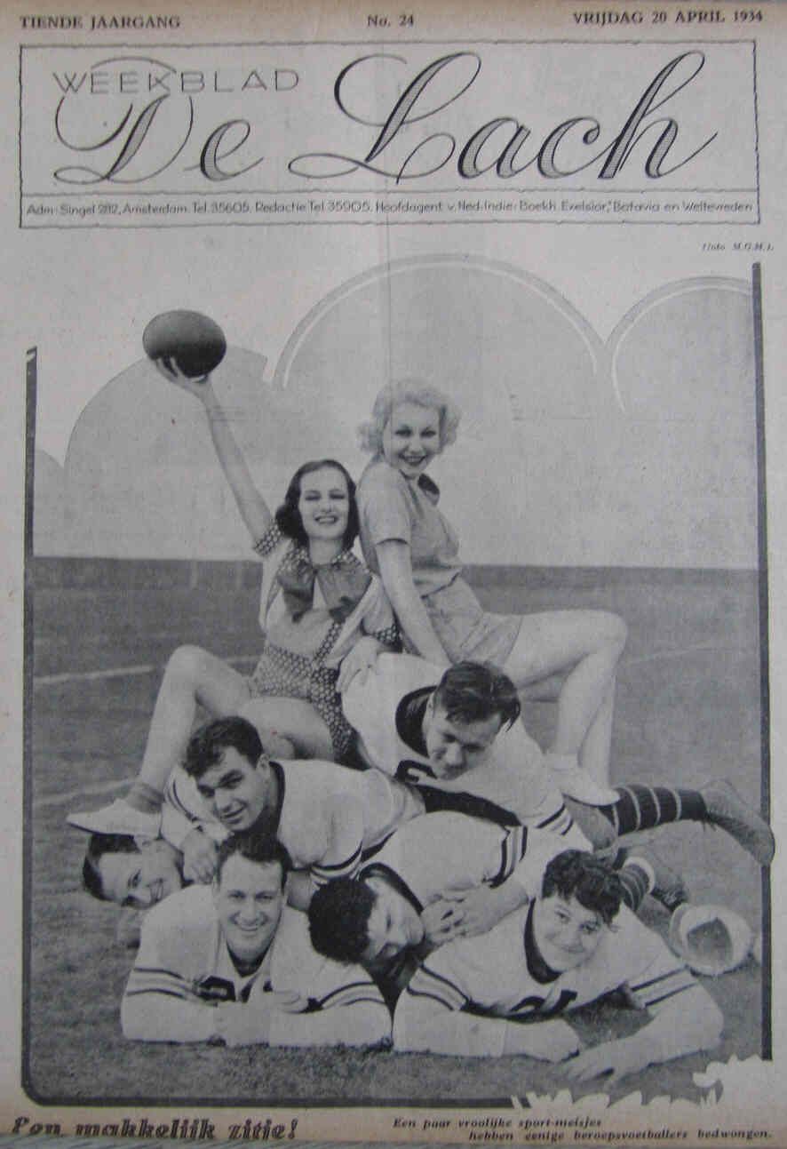LACH | DE magazine side cover Issue 24 20 April 1934