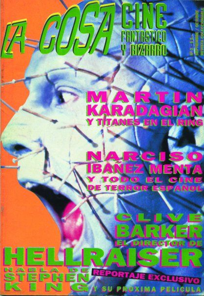 LA COSA CINE magazine side cover Issue 2 September/October 1995