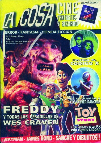 LA COSA CINE magazine side cover Issue 4 February/March 1996