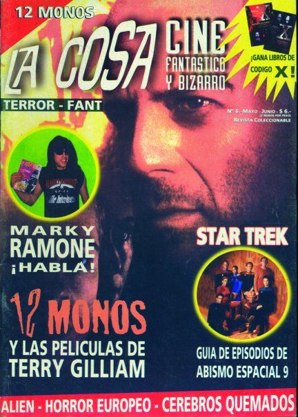 LA COSA CINE magazine side cover Issue 6 May/June 1996