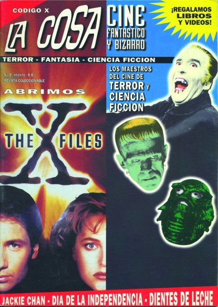 LA COSA CINE magazine side cover Issue 9 August 1996