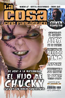 LA COSA CINE magazine side cover Issue 107 January 2005