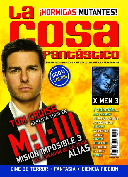 LA COSA CINE magazine side cover Issue 122 May 2006