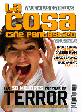 LA COSA CINE magazine side cover Issue 126 September 2006