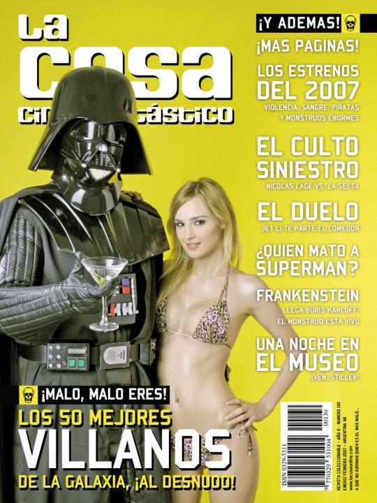 LA COSA CINE magazine side cover Issue 130 January/February 2007