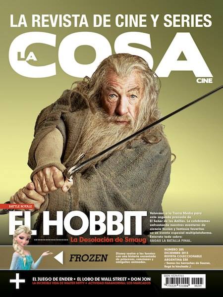 LA COSA CINE magazine side cover Issue 205 December 2013