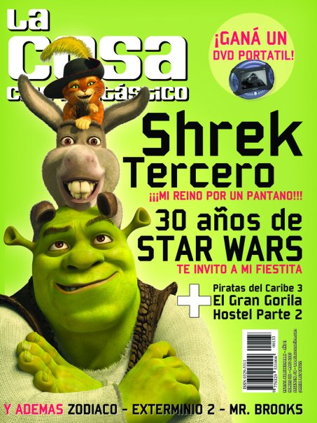 LA COSA CINE magazine side cover Issue 133 May 2007