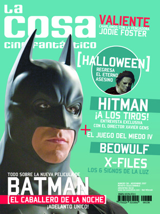 LA COSA CINE magazine side cover Issue 138 November 2007