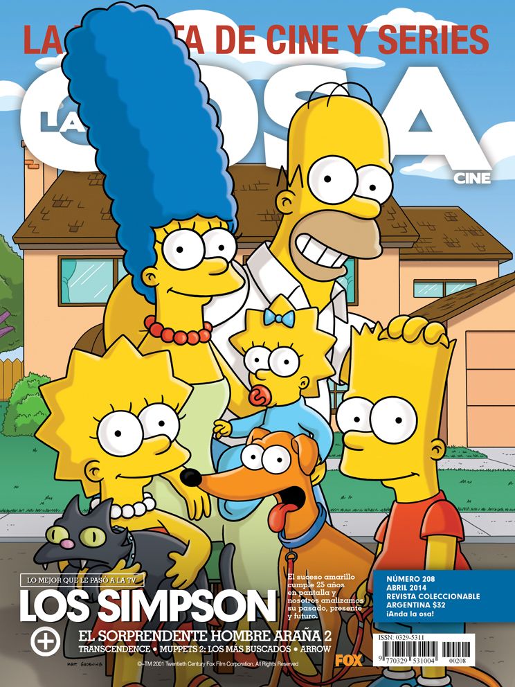 LA COSA CINE magazine side cover Issue 208 April 2014