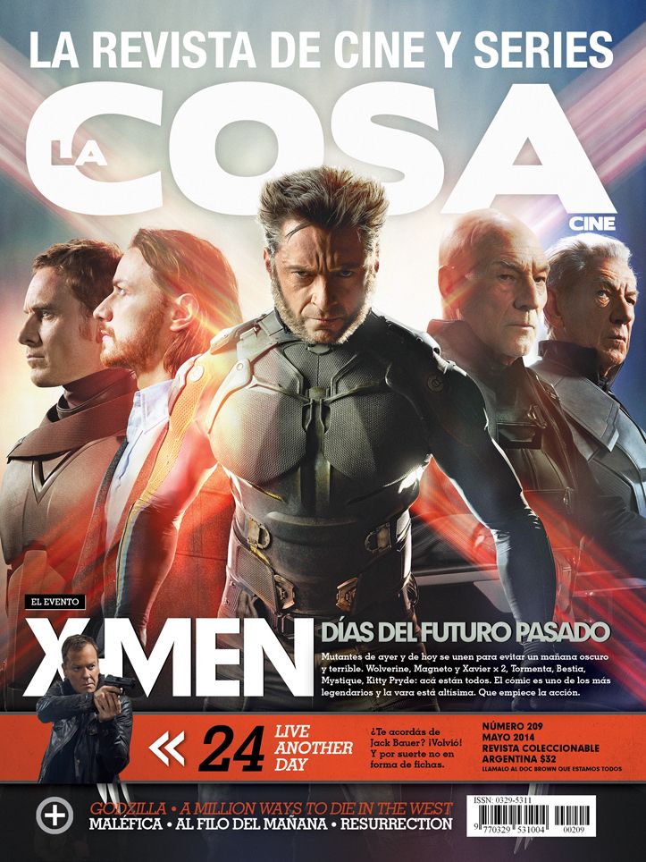 LA COSA CINE magazine side cover Issue 209 May 2014