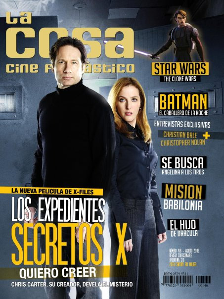LA COSA CINE magazine side cover Issue 146 August 2008