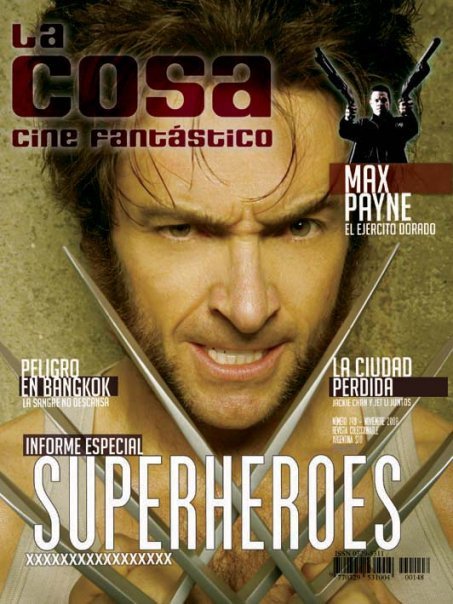 LA COSA CINE magazine side cover Issue 149 November 2008