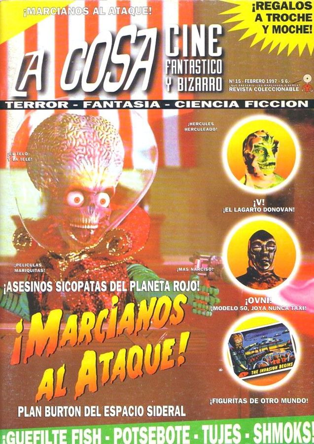 LA COSA CINE magazine side cover Issue 15  1997