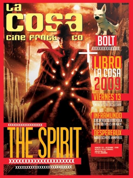 LA COSA CINE magazine side cover Issue 151 January/February 2009