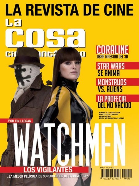 LA COSA CINE magazine side cover Issue 152 March 2009