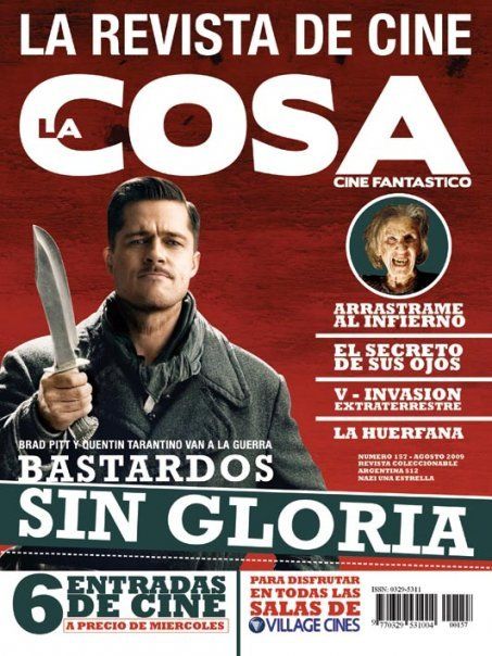 LA COSA CINE magazine side cover Issue 157 August 2009