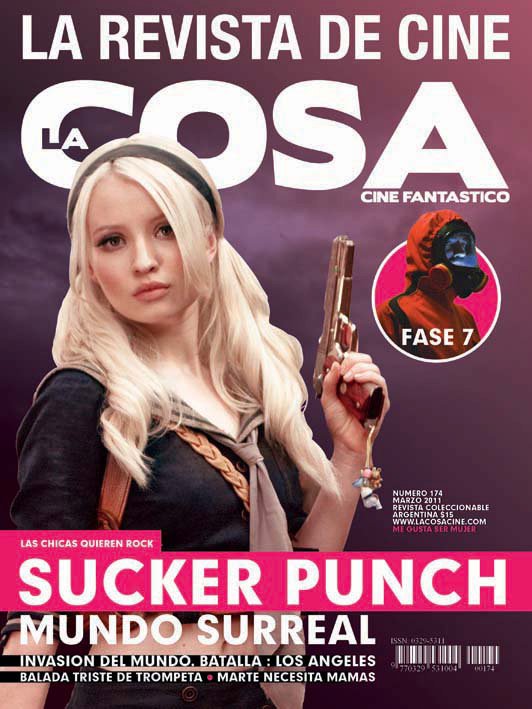 LA COSA CINE magazine side cover Issue 174 March 2011