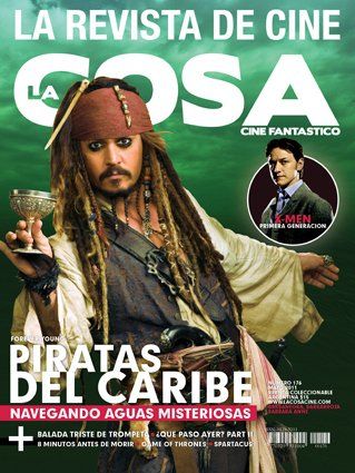 LA COSA CINE magazine side cover Issue 176 May 2011