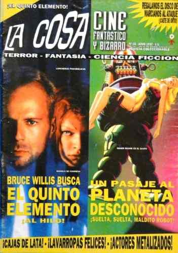 LA COSA CINE magazine side cover Issue 18  1997