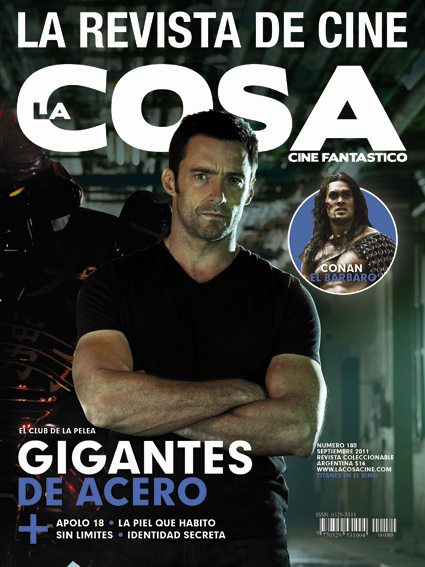 LA COSA CINE magazine side cover Issue 180 September 2011