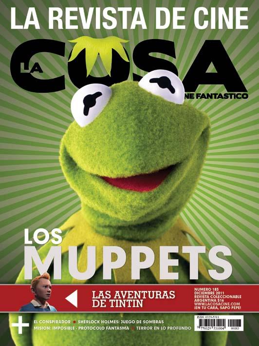 LA COSA CINE magazine side cover Issue 183 December 2011