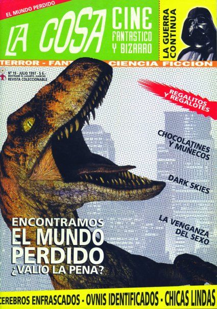 LA COSA CINE magazine side cover Issue 19 July 1997