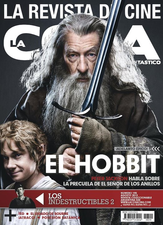 LA COSA CINE magazine side cover Issue 190 August 2012