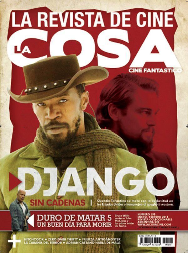 LA COSA CINE magazine side cover Issue 195 January/February 2013