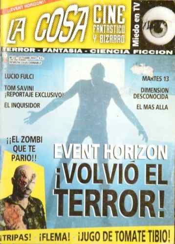 LA COSA CINE magazine side cover Issue 22  1997