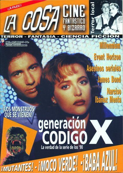 LA COSA CINE magazine side cover Issue 23 October 1997