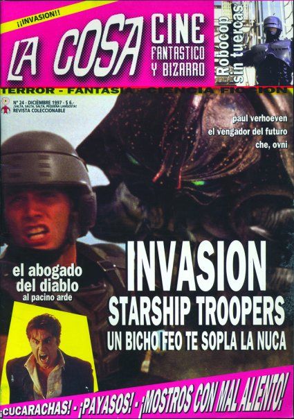 LA COSA CINE magazine side cover Issue 24  1997